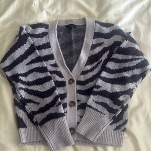 J. Crew Ribbed V-neck Cardigan